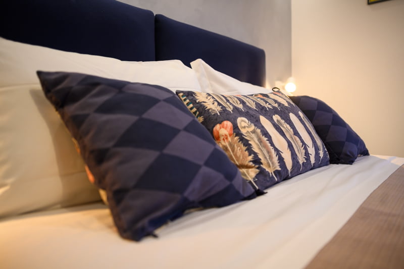 La Stanza Blu di Lady Camollia Apartment è ispirata ai colori dell'opera di Pablo Picasso