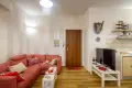 Spacious living room in the apartment located in Siena city center